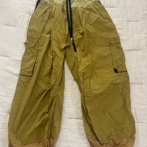Forever 21 Blue and Olive Jogger Pants